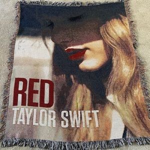 Taylor swift red blanket